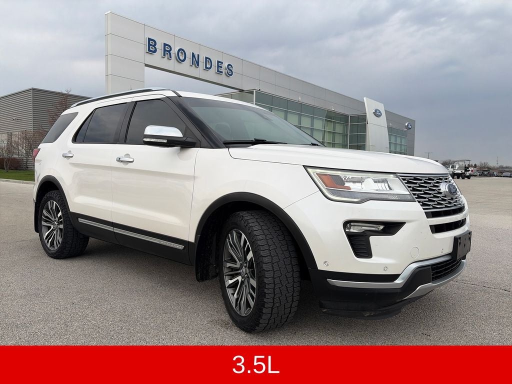 2018 Ford Explorer Platinum