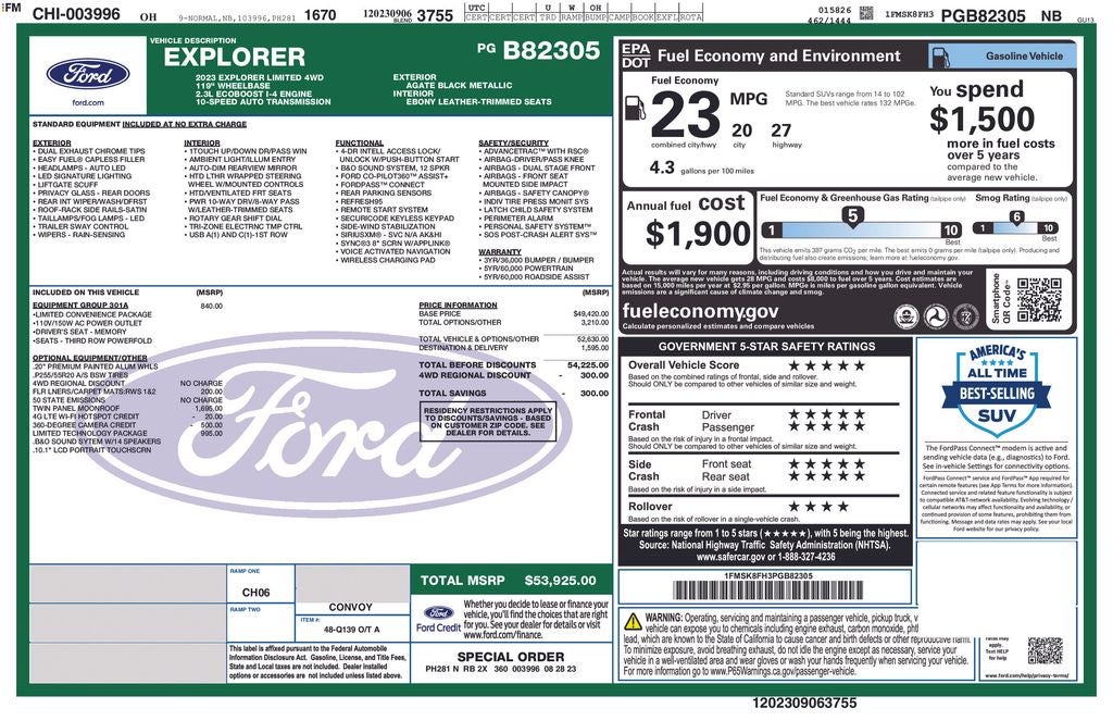 2023 Ford Explorer Limited