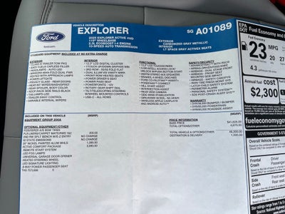 2025 Ford Explorer Active