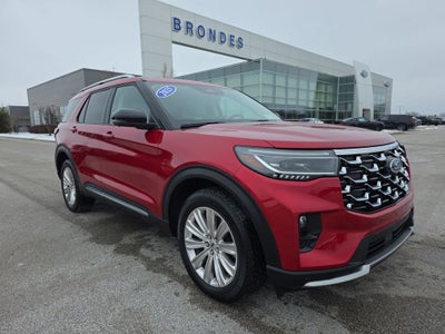 2025 Ford Explorer Platinum