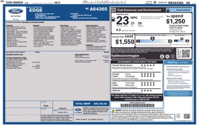 2022 Ford Edge ST Line