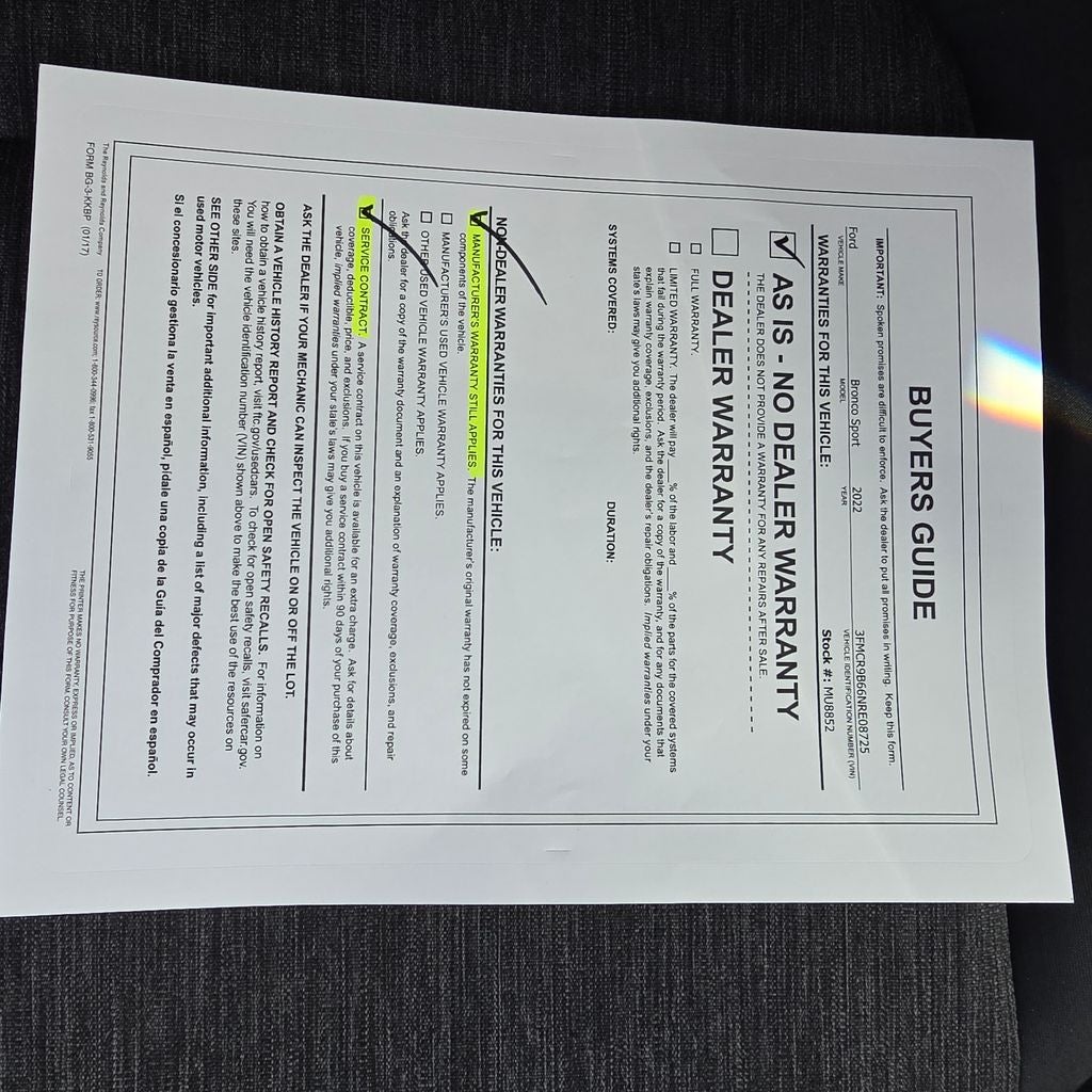 2022 Ford Bronco Sport Big Bend