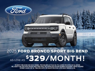 2025 Ford Bronco Sport Big Bend