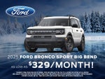 2025 Ford Bronco Sport Big Bend