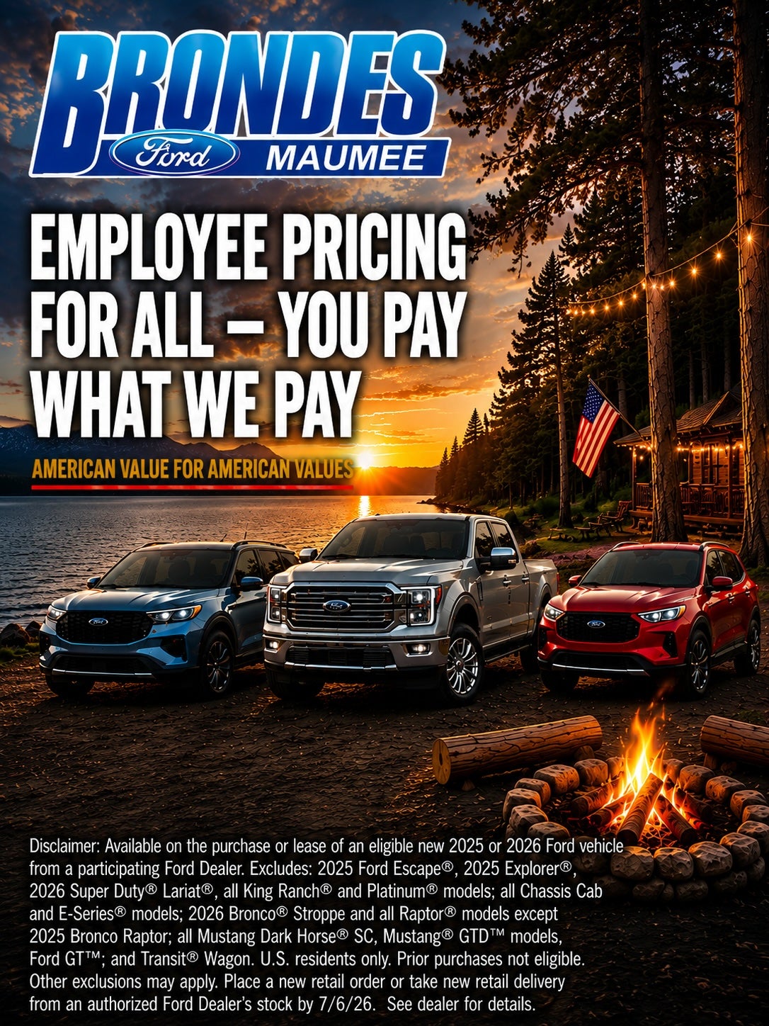 Employee Pricing for all