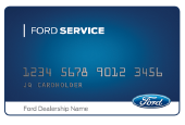 GET A $25 REBATE BY MAIL WHEN YOU USE YOUR FORD SERVICE CREDIT CARD
